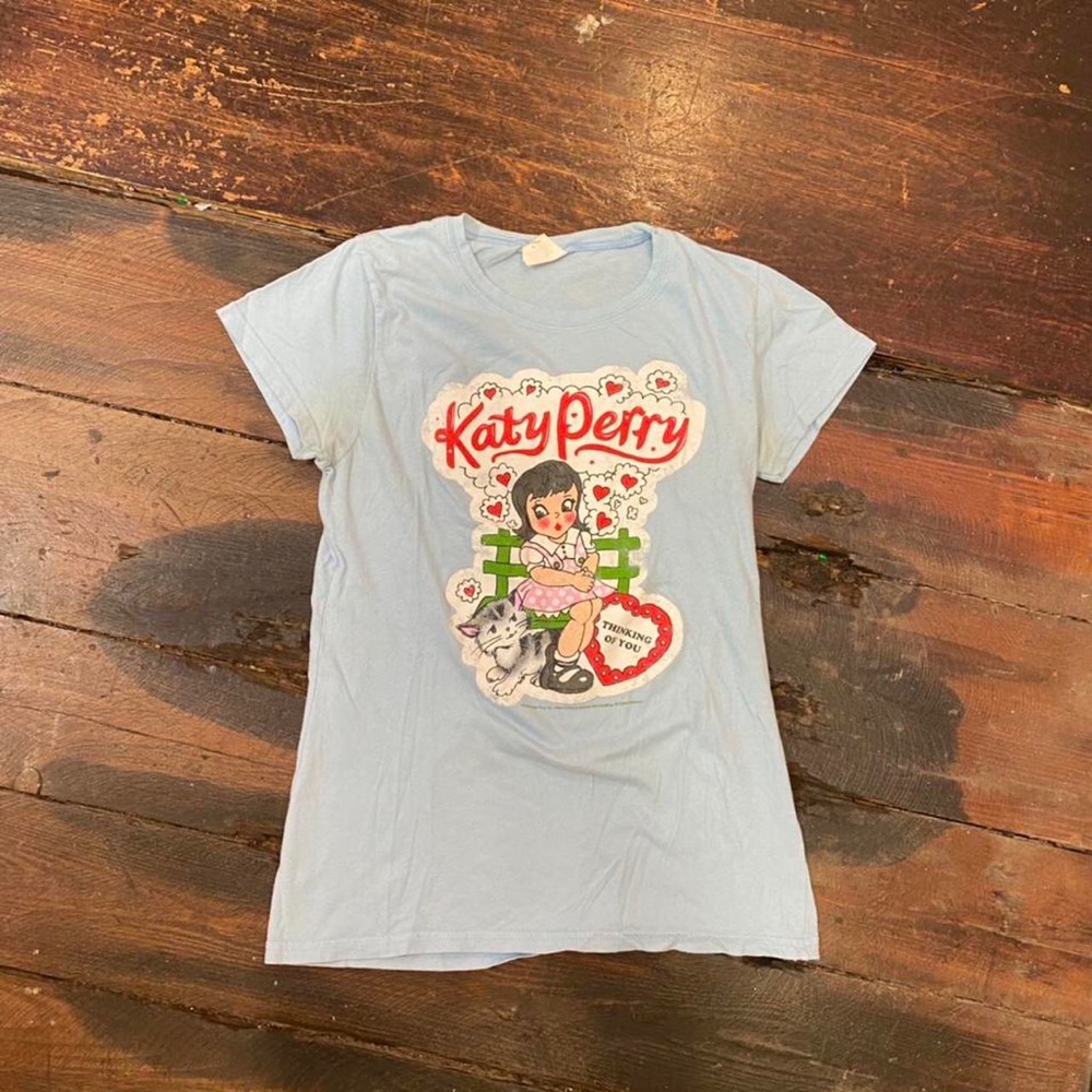 2009 Katy Perry officially licensed Thinking of You T-shirt